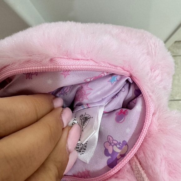 NEW Pastel Plush Minnie Mouse Purse - Picture 6 of 8